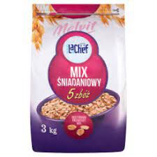 La Chef Mix Śniadaniowy 5 Zbóż 3Kg