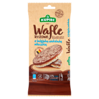 Kupiec Wafle Ryżowe W Mlecznej Czekoladzie 60G