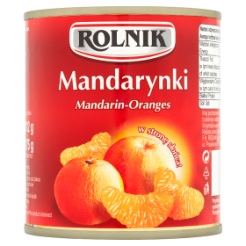 Mandarynki W Syropie Rolnik 314 Ml