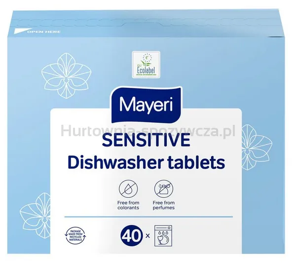 Tabletki do zmywarki sensitive all-in-one 40szt