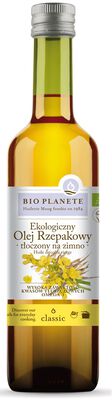 Olej Rzepakowy Tłoczony Na Zimno Bio 500 Ml - Bio Planete [BIO]