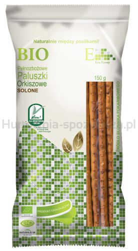 Paluszki Orkiszowe Pełnoziarniste Solone Bio 150 G - Envoy [BIO]