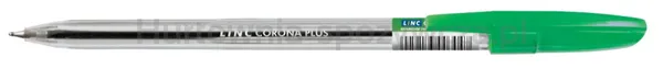 Długopis LINC Corona Plus, śr. kulki 0,7mm, gr. linii 0,3mm, zielony