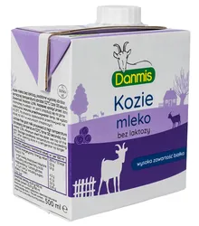 Danmis Kozie Mleko Bez Laktozy Uht (2,5 % Tłuszczu) 500 Ml 
