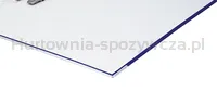 Segregator OFFICE PRODUCTS Officer z szyną, PP, A4/75mm, niebieski - 3
