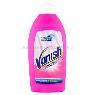 Vanish Płyn Wybielający Do Firanek 500 Ml