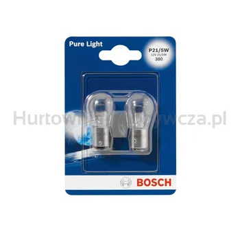 Żarówka P21/5W Pure Light 12V 21/5W 2 Szt Bosch
