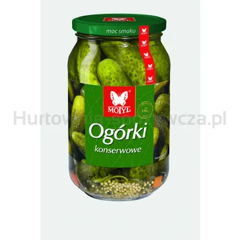 Motyl Ogórki Konserwowe 860G (900Ml)