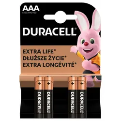Bateria Aaa 4 Szt Up. Duracell