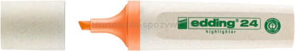 Edding Zakreślacz e-24 ecoline, 2-5mm, pomarańczowy 