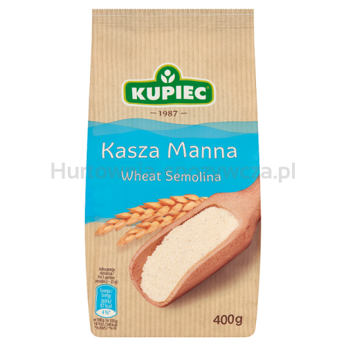 Kupiec Kasza Manna Błyskawiczna 400G