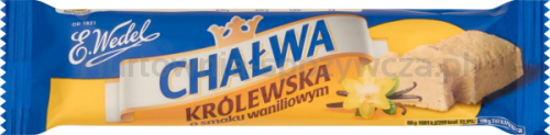 Wedel Chałwa Królewska Waniliowa 50G