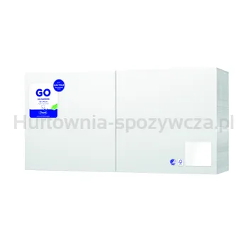 Duni serwetki 2W 40x40 cm białe - 300 szt.