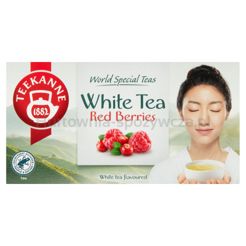 Teekanne Herbata Biała White Tea Red Berries 20 Torebek X 1,25G Rfa