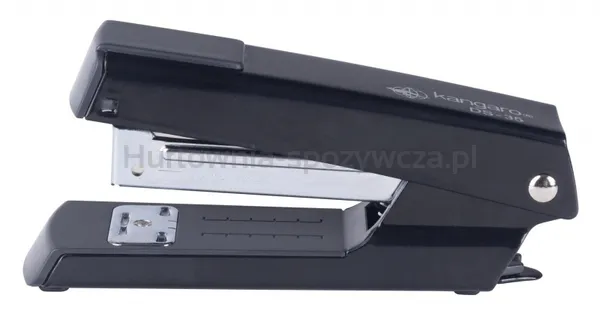 Kangaro Zszywacz DS-35, zszywa do 30 kartek, metalowy, w pudełku PP, czarny 
