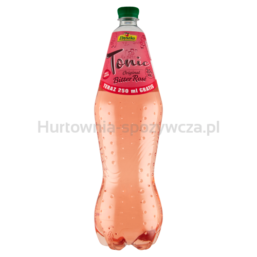 Zbyszko 3 Tonic Original Bitter Rosé 1,5 L + 250 Ml Gratis