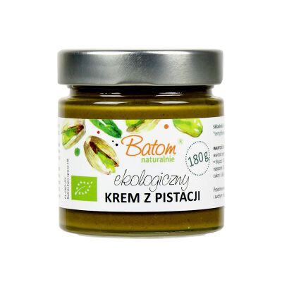 Krem Z Pistacji 100 % Bio 180 G - Batom [BIO]