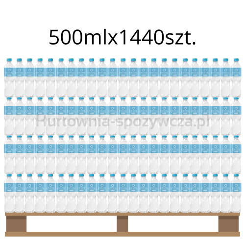 Woda Cristal Niegazowana 0,5L <br>(Paleta 1440 szt.)