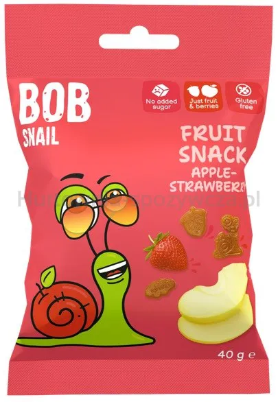 Przekąska jabłko truskawka 40 g