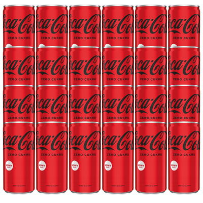 Coca Cola Zero 200 Ml x 24 szt.