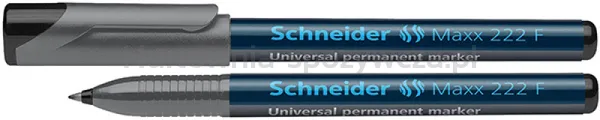 Foliopis Permanentny Schneider Maxx 222, F, 0,7Mm, Czarny