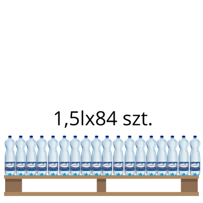 Woda Primavera gazowana pet 1,5lx126szt.(Warstwa)