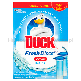 Duck Podwójny Zapas Do Toalety Fresh Discs O Zapachu Morskim 2X36Ml