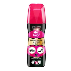 Emu Pasta Do Butów W Płynie 2W1  Czarna 75 Ml