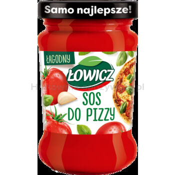 Łowicz sos do pizzy łagodny 180g