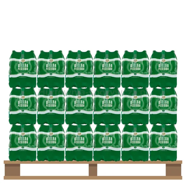 Wielka Pieniawa Woda 1,5L <br>(Paleta 504 szt.)