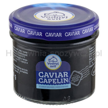 Kawior Capelin 100g Czarny Wodnyj Svit