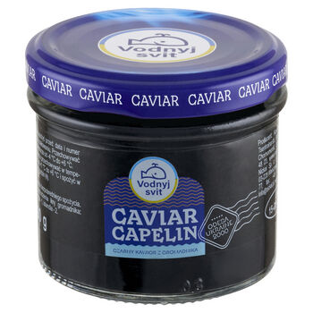 Kawior Capelin 100g Czarny Wodnyj Svit