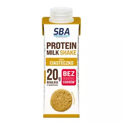 Mlekovita Napój mleczny proteinowy smak ciasteczko SBA 265g