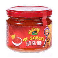 El Sabor Dip Hot Salsa 300 G