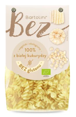 Makaron (Z Białej Kukurydzy) Świderki Bezglutenowy Bio 250 G - Bartolini [BIO]