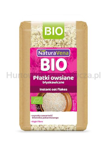 Płatki Owsiane Błyskawiczne Bio 300 G - Naturavena [BIO]