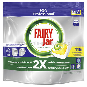 Fairy Kapsułki Do Zmywarek Professional All In One 115 Kapsułek