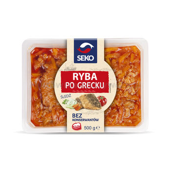 Seko Ryba Po Grecku Ze Śledzia 500G