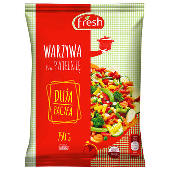 Fresh Warzywa Na Patelnię Duża Paczka 750G