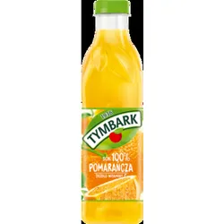 Tymbark Sok 100% pomarańcza 1 l (w tym +0,50 zł/szt. zwrotnej kaucji)