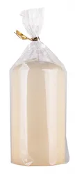 Świeca słupek DONAU HOME Standard Gloss, 60x115mm, kremowy