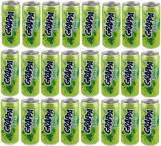 Grappa Green Napój Gazowany 330ml x 24 sztuki (data przydatności 10.09.2025)
