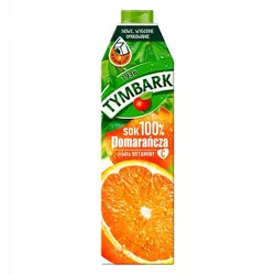 Tymbark Sok 100% pomarańcza 1 l