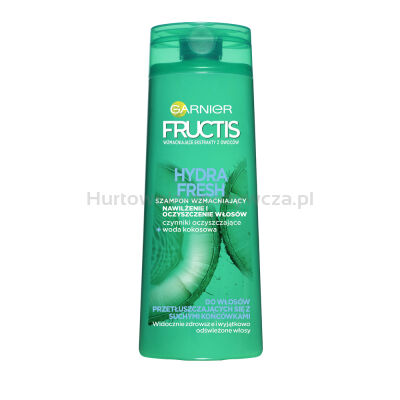 Garnier Fructis Fresh Szampon Wzmacniający Do Włosów Normalnych, Szybko Przetłuszczających Się 400 Ml