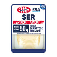 Mlekovita Ser Wysokobiałkowy SBA plastry 140g