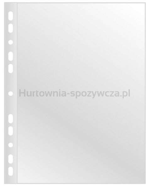 Q-Connect Koszulki na dokumenty PP, A4, krystal, 120mikr., 100szt., w pudełku  - 2