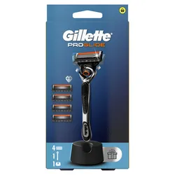 Gillette ProGlide Maszynka do golenia dla mężczyzn ze stojakiem, 4 ostrza wymienne