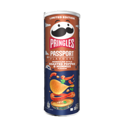 Pringles Passport Roasted Pepper & Hummus 165g