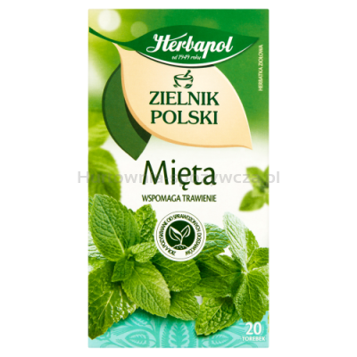 Herbapol Zielnik Polski Mięta 20Torebek/40G