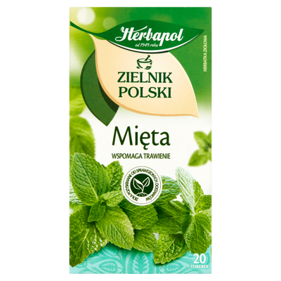 Herbapol Zielnik Polski Mięta 20Tb/40G